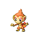 Chimchar (chimchar) game sprite