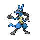 Lucario (lucario) game sprite