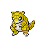 Sandshrew (sandshrew) game sprite