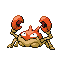Krabby (krabby) game sprite