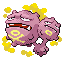 Weezing (weezing) game sprite