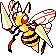 Beedrill (beedrill) game sprite