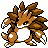 Sandslash (sandslash) game sprite