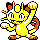 Meowth (meowth) game sprite