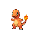 Charmander (charmander) game sprite