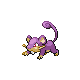 Rattata (rattata) game sprite