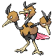 Dodrio (dodrio) game sprite