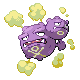 Weezing (weezing) game sprite