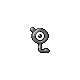 Unown L (unown) game sprite
