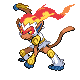 Infernape (infernape) game sprite