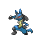 Lucario (lucario) game sprite
