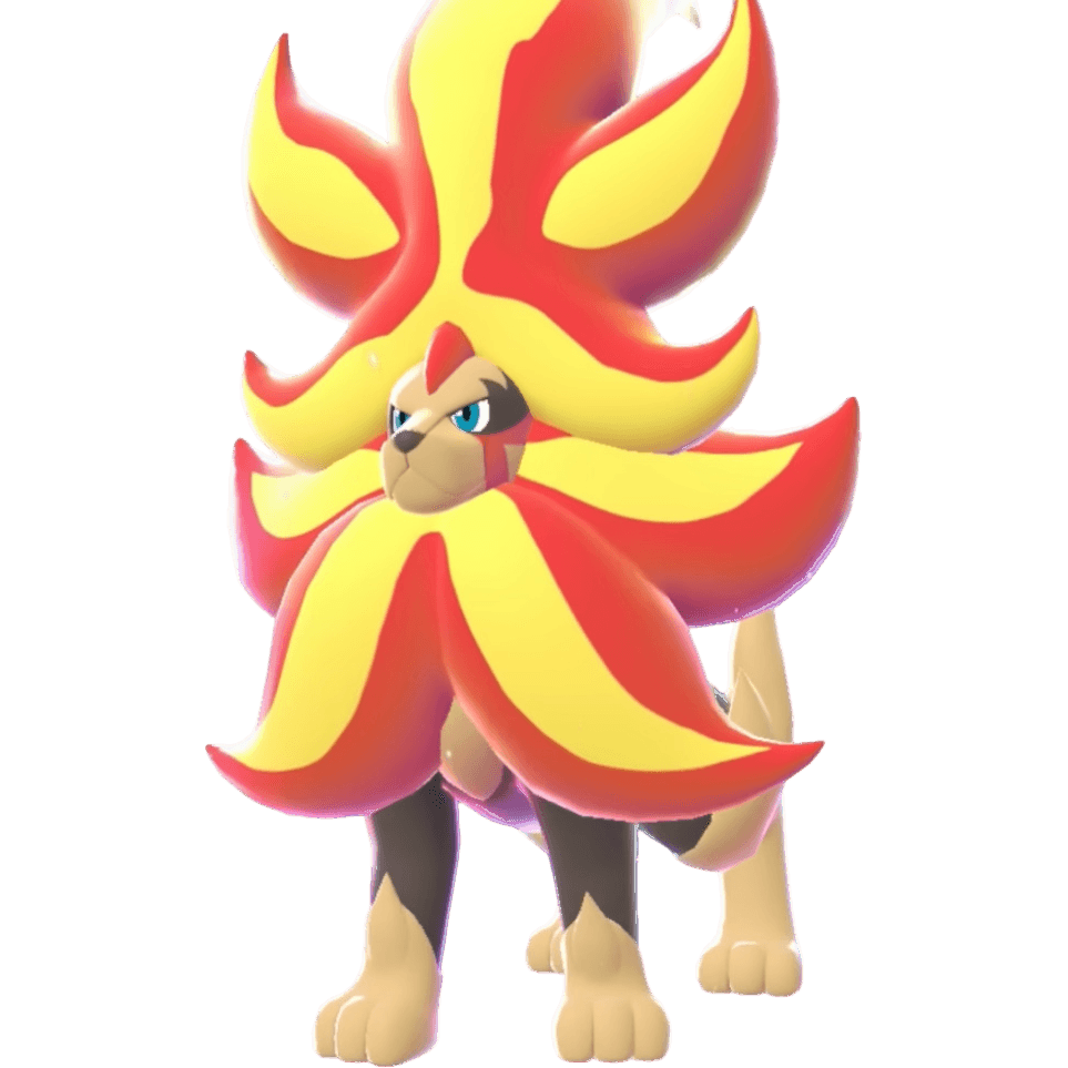 Pyroar Mega (pyroar) game sprite