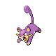 Rattata (rattata) game sprite