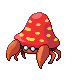 Parasect (parasect) game sprite