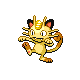Meowth (meowth) game sprite