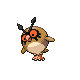 Hoothoot (hoothoot) game sprite