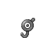 Unown J (unown) game sprite