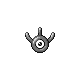 Unown W (unown) game sprite