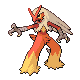 Blaziken (blaziken) game sprite
