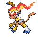 Infernape (infernape) game sprite