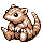 Sandshrew (sandshrew) game sprite