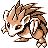 Sandslash (sandslash) game sprite