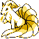 Ninetales (ninetales) game sprite