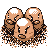 Dugtrio (dugtrio) game sprite
