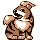 Growlithe (growlithe) game sprite