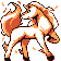 Rapidash (rapidash) game sprite