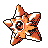 Staryu (staryu) game sprite