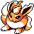 Flareon (flareon) game sprite