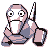 Porygon (porygon) game sprite