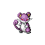 Rattata (rattata) game sprite