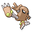 Hitmonlee (hitmonlee) game sprite