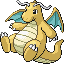 Dragonite (dragonite) game sprite