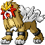 Entei (entei) game sprite