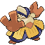 Hariyama (hariyama) game sprite