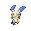 Minun (minun) game sprite