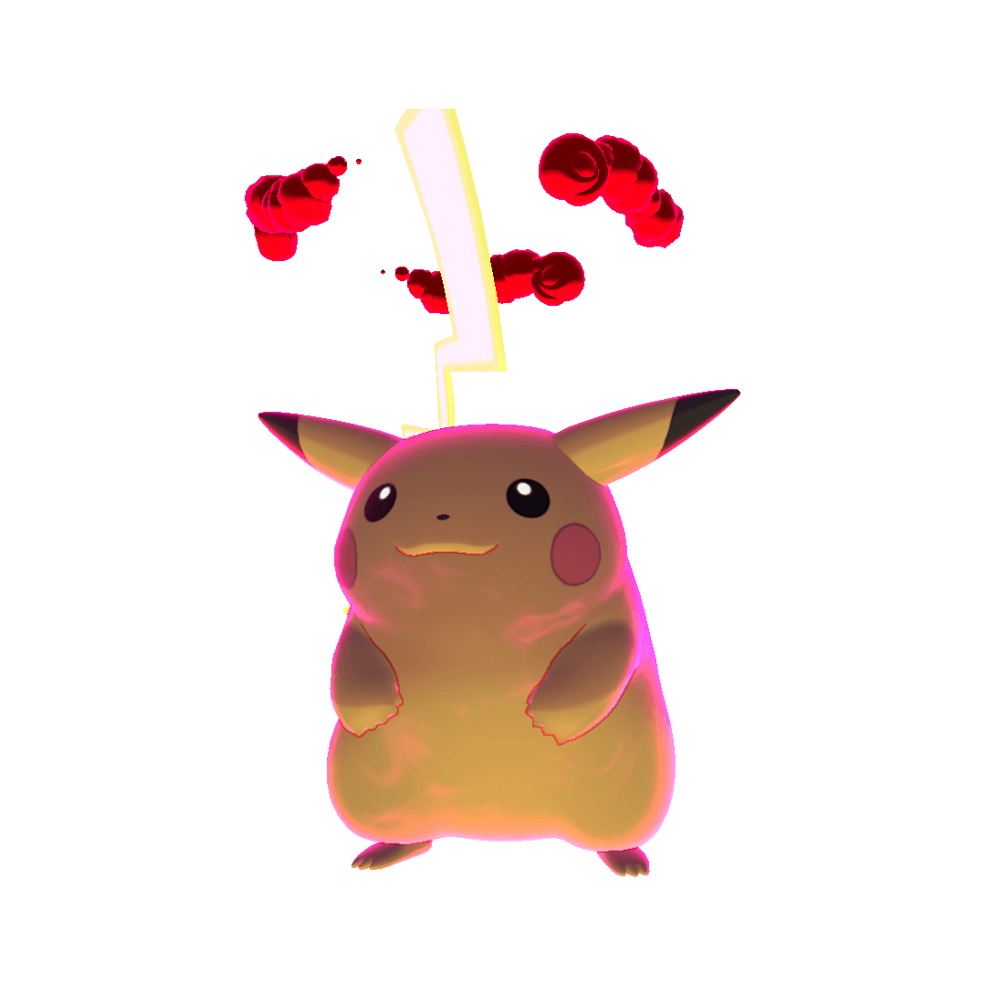 Pikachu Gigantamax (pikachu) game sprite
