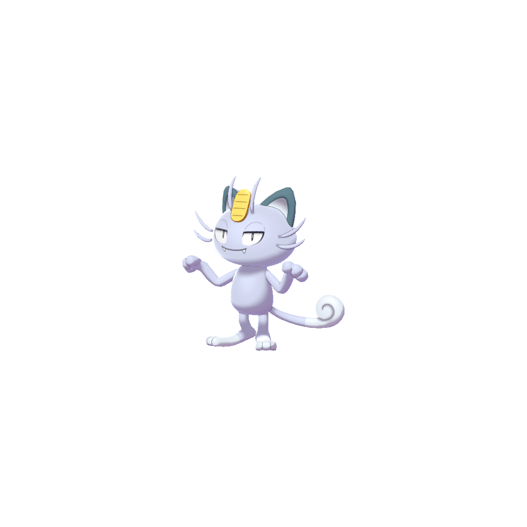 Meowth Alolan (meowth) game sprite