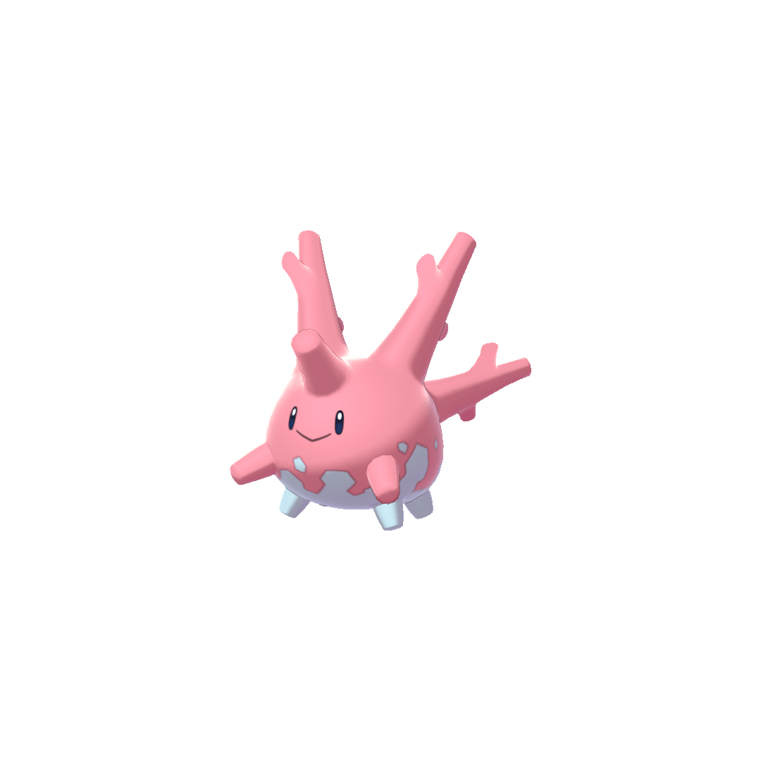 Corsola (corsola) game sprite