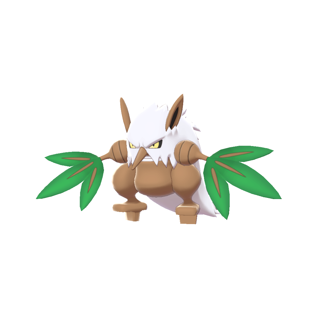 Shiftry (shiftry) game sprite
