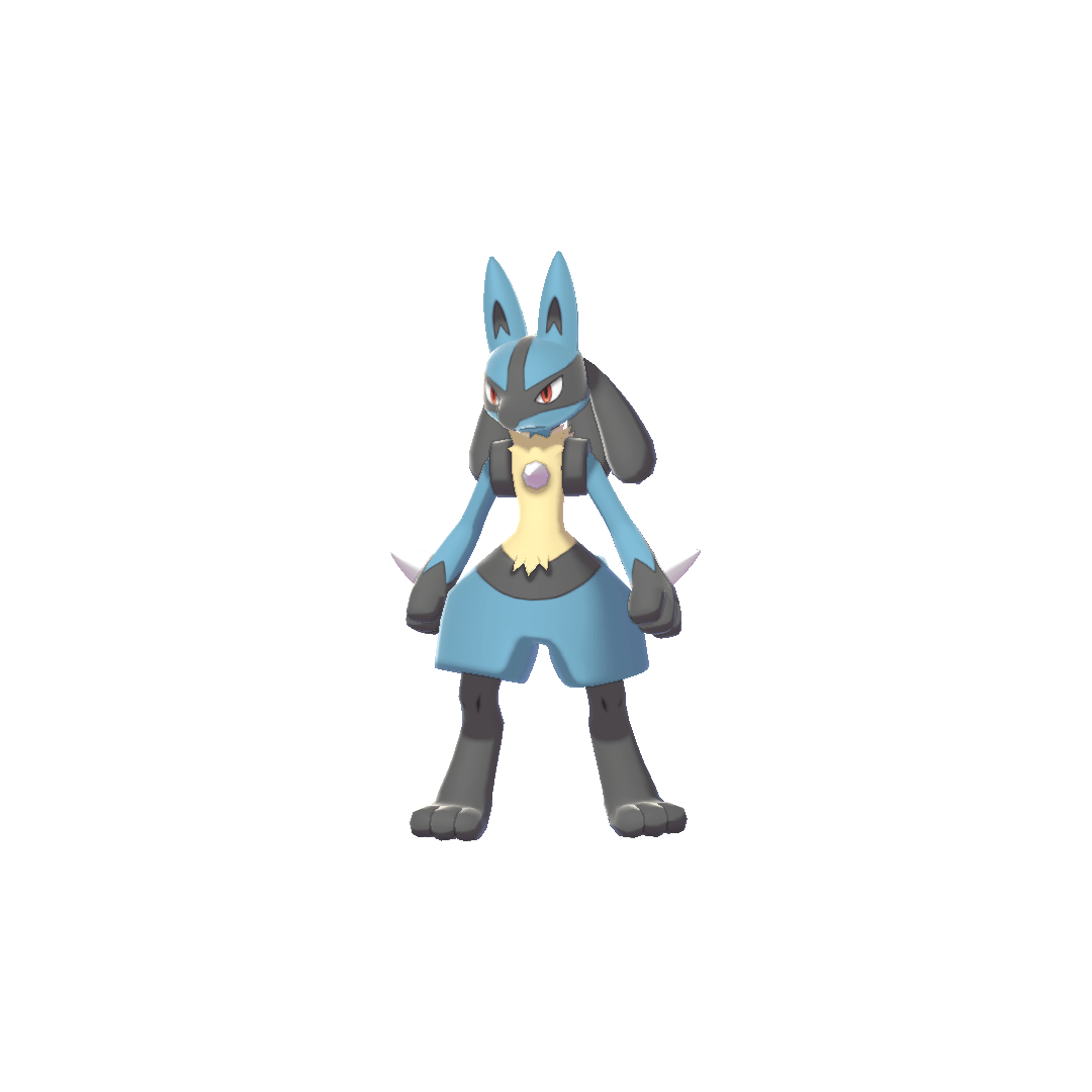 Lucario (lucario) game sprite