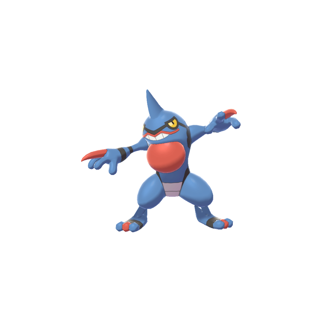 Toxicroak (toxicroak) game sprite