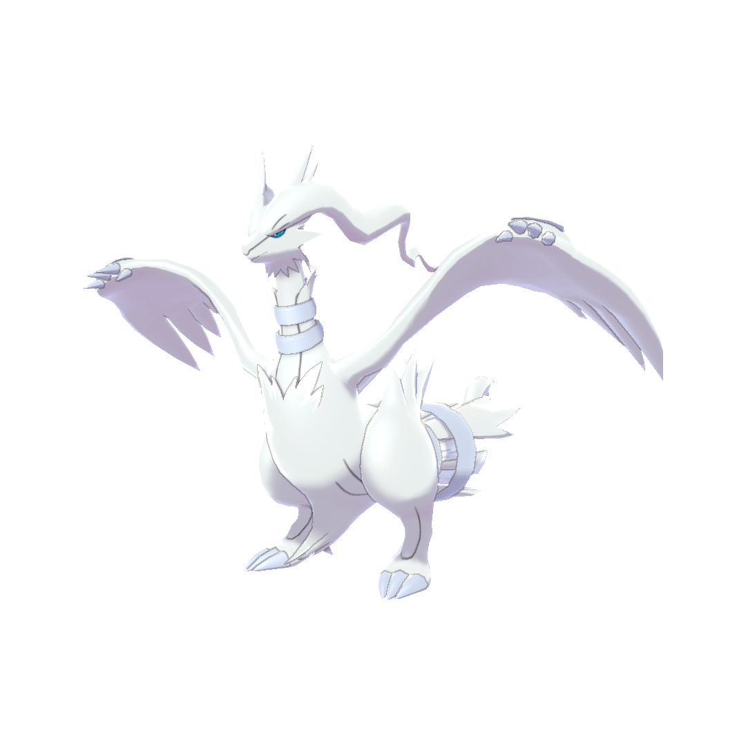 Reshiram (reshiram) game sprite