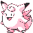 Clefable (clefable) game sprite
