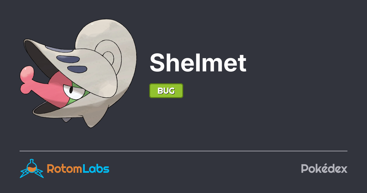 Shelmet | RotomLabs Pokédex