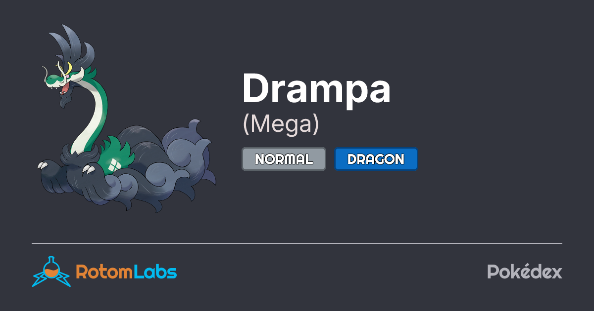 Mega Drampa | RotomLabs Pokédex
