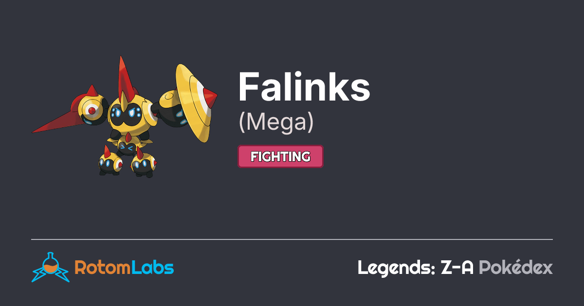 Mega Falinks | RotomLabs Legends: Z-A Pokédex
